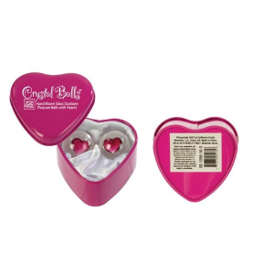 Вагинальные шарики Crystal Balls-Heart 1295-10BXSE