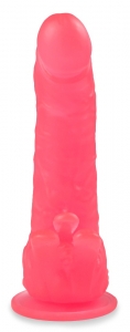 Фаллоимитатор на присоске розовый 210200ru