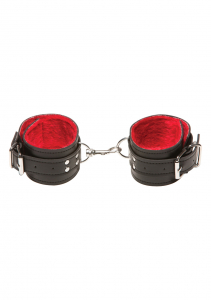Поножи X-PLAY PASSION FUR ANCLE CUFFS RED 2063XP