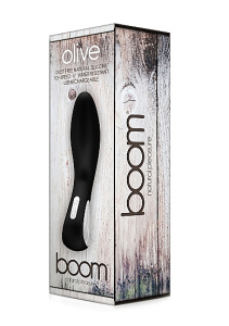 Вибратор BOOM Olive Black SH-BOOM002BLK