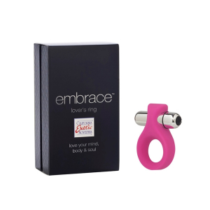Виброкольцо Embrace lover’s ring розовое 4615-20BXSE