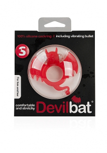 Виброкольцо DevilBat Red SH-SLI002