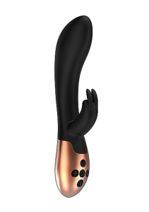 Вибратор Heating Rabbit Vibrator Opulent Black SH-ELE003BLK
