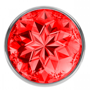 Анальная пробка Diamond Red Sparkle Large 4010-06Lola