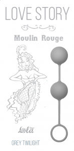 Вагинальные шарики Love Story Moulin Rouge grey 3009-02Lola