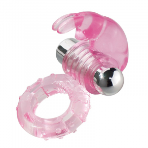 Виброкольцо розовое 7 Speed Rabbit Cock Ring 32007-pinkHW