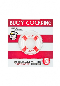 Эрекционное кольцо Buoy Love Saver Red SH-SLI082RED