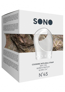 Эрекционное кольцо SONO No45 Translucent SH-SON045TRA