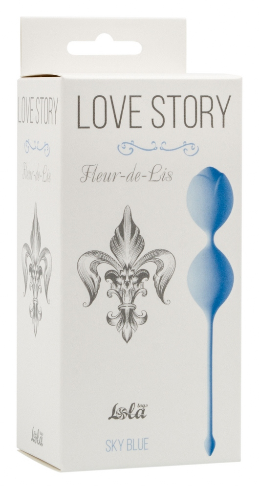 Вагинальные шарики Love Story Fleur-de-lis Sky Blue 3006-04Lola Вагинальные шарики Love Story Fleur-de-lis Sky Blue 3006-04Lola