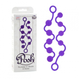 Анальная цепочка Posh Silicone O Beads Purple 1322-40BXSE