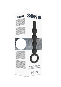 Анальный стимулятор SONO №59 Black SH-SON059BLK