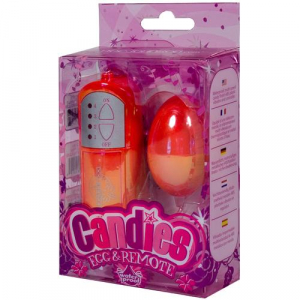 Четырехскоростное виброяйцо Candies Pink 1669-02BXDJ