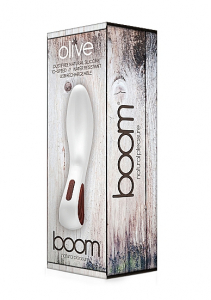 Вибратор BOOM Olive -White SH-BOOM002WH