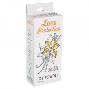 Пудра для игрушек ароматизированная Love Protection Ваниль 30гр 1824-01Lola