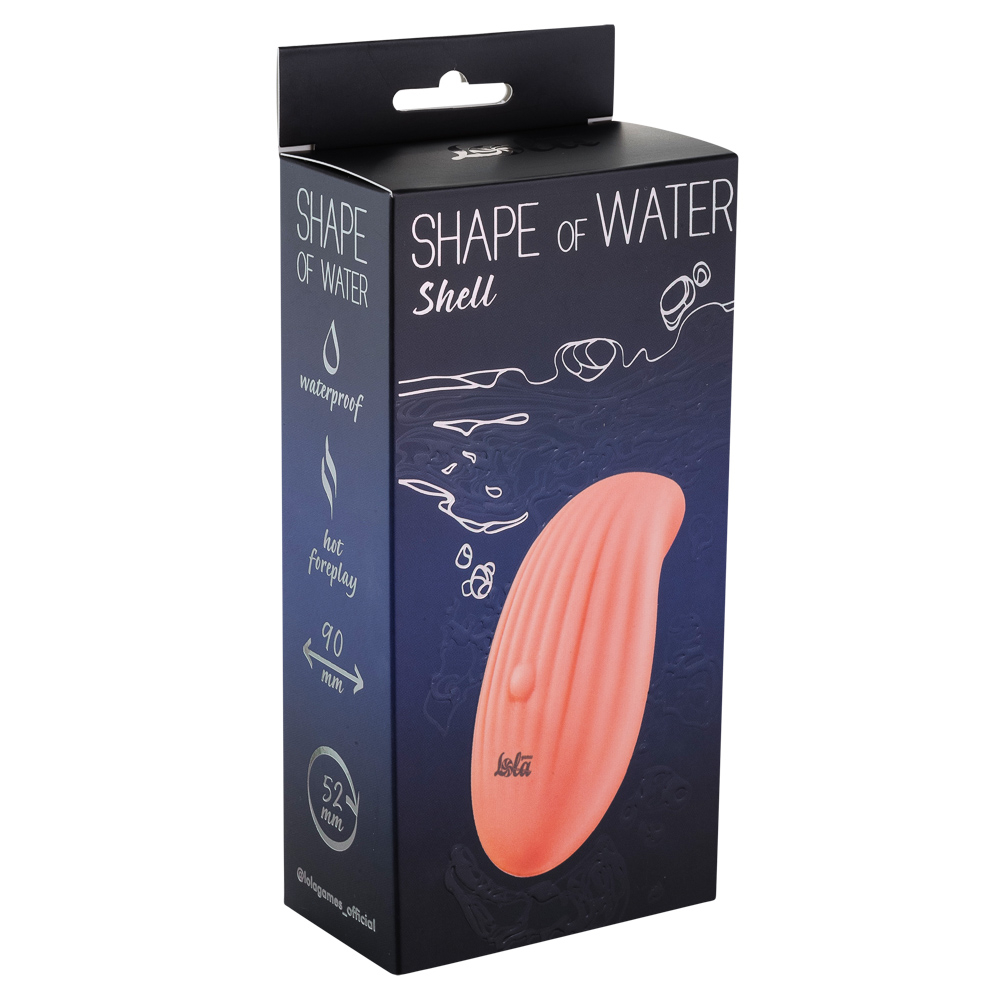 Вибратор Lola games Shape of water Shell 8681-00Lola Вибратор Lola games Shape of water Shell 8681-00Lola