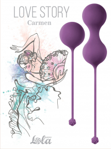 Набор вагинальных шариков Love Story Carmen Lavender Sunset 3011-03lola
