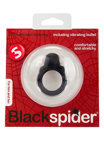 Виброкольцо Black Spider SH-SLI063