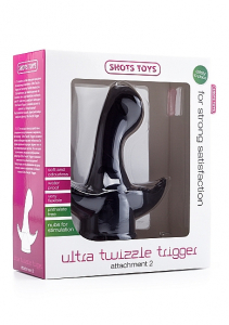 Насадка на массажер Ultra Twizzle Trigger 2 Black SH-SHT197BLK