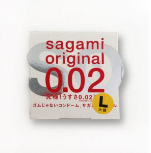 Презервативы Sagami №1 Original 0.02 размер-L.