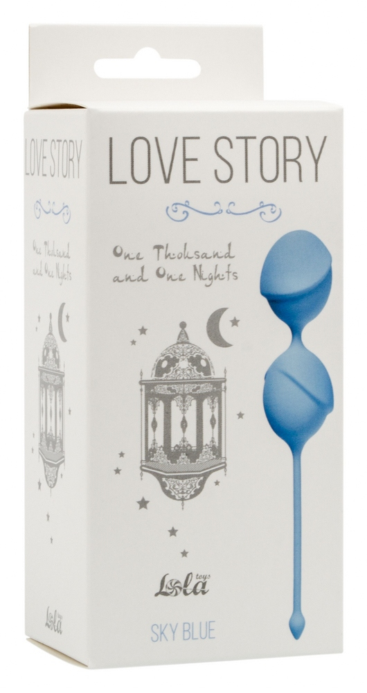 Вагинальные шарики Love Story One Thousand and One Nights Sky Blue 3004-04Lola Вагинальные шарики Love Story One Thousand and One Nights Sky Blue 3004-04Lola