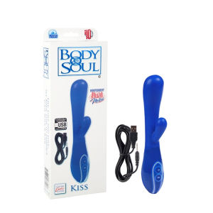 Вибратор Body & Soul Kiss Blue 0699-15BXSE