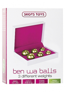 Вагинальные шарики Ben Wa Balls Set Gold SH-SHT152