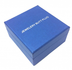 Анальная пробка Small Silver синий SM605SSilver warter blue