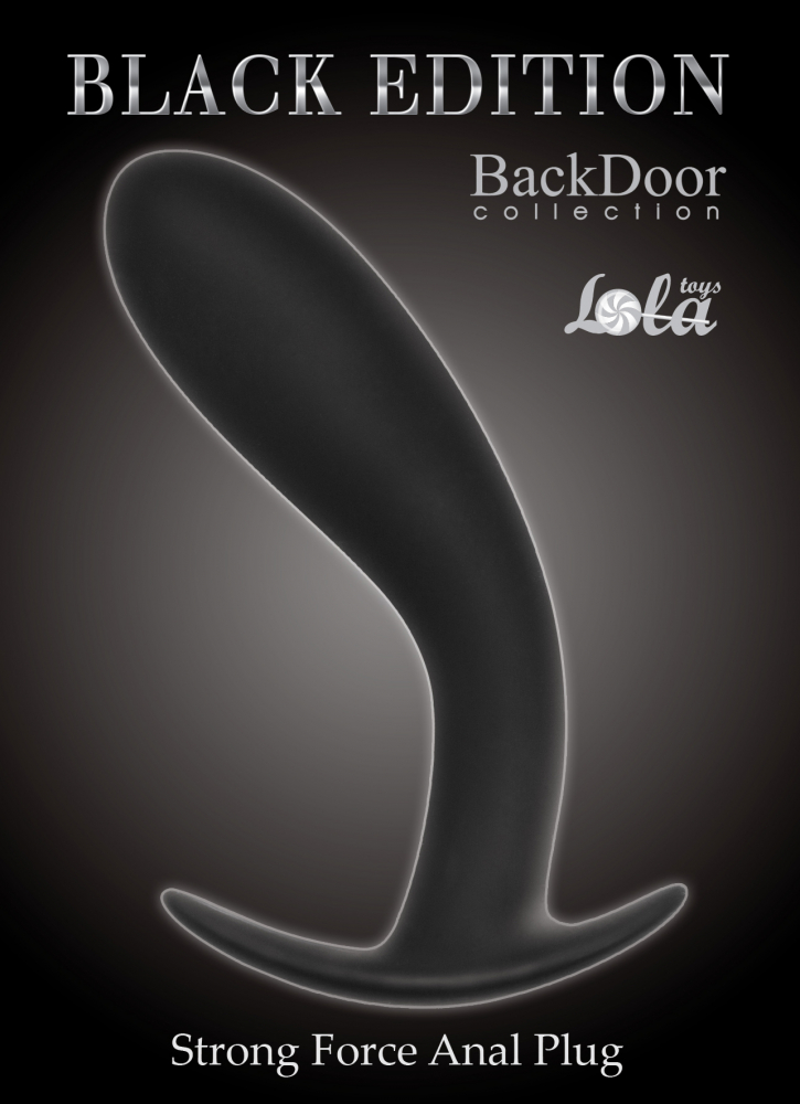 Анальная пробка Strong Force Anal Plug Black 4215-01Lola Анальная пробка Strong Force Anal Plug Black 4215-01Lola