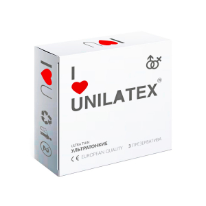 Презервативы Unilatex Ultrathin 3шт 3012Un
