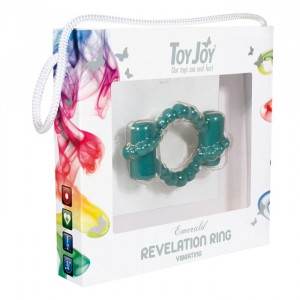 Виброкольцо на пенис Revelation Ring Emerald 9997TJ