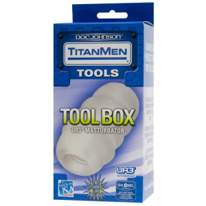 Прозрачный мастурбатор TitanMan Tool Box 3600-01BXDJ