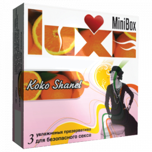 Презервативы Luxe Mini Box Коко шанель №3