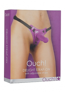 Страпон Delight Purple Ouch! SH-OU060PUR