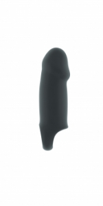 Насадка Stretchy Thick Penis Extension - Grey No.37 SH-SON037GRY