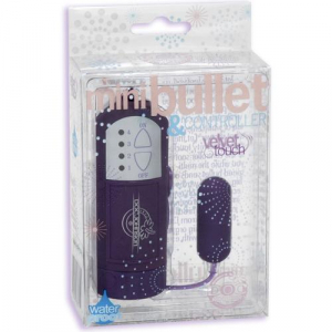 Фиолетовое 4-х скоростное виброяйцо Mini Bullet 1668-03BXDJ