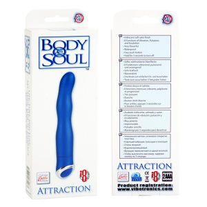 Вибратор BODY&SOUL ATTRACTION BLUE 0535-45BXSE