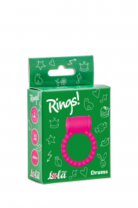 Эрекционное кольцо Rings Drums pink 0114-53Lola