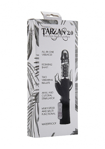 Вибратор Tarzan 2 Black SH-TAR001BLK