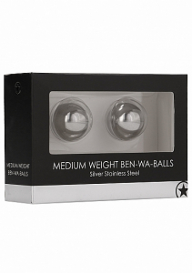 Шарики Medium Weight Ben-Wa-Balls Silverk SH-OU218SIL