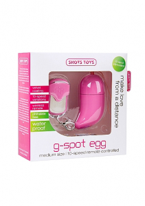 Виброяйцо G-spot Egg medium Pink SH-SHT088PNK