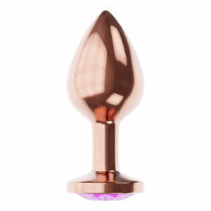 Анальная Пробка Diamond Amethyst Shine S Розовое Золото 4025-01lola