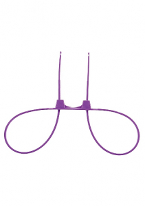 Наручники Zip Tie Cuffs Purple SH-OU021PUR