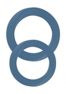 Два эрекционных кольца Infinity M and L Blue SH-MJU016BLU