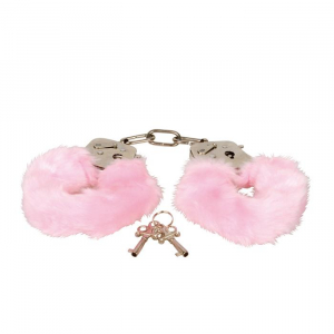 Наручники с мехом Furry Love Cuffs Pink PMS0720009