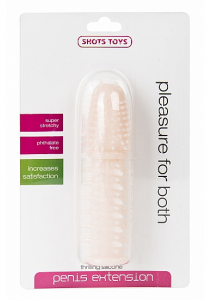 НасадкаThrilling Silicone - Penis Extension Skin SH-SHT120SK