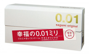 Презервативы полиуретановые супертонкие 0,01 мм Sagami №5
