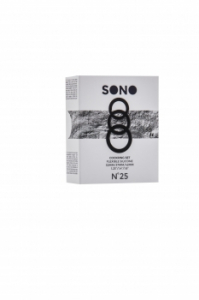 Набор эрекционных колец SONO No.25 Grey SH-SON025GRY