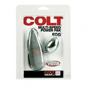 Виброяйцо металлическое для мужчин Colt M/S Power Pak Egg 6890-20CDSE
