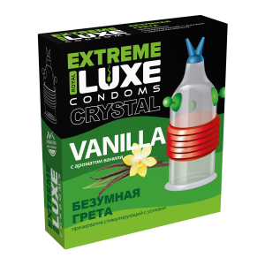 Презервативы Luxe EXTREME Безумная Грета (Ваниль) 4661lux