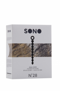 Анальньная цепочка SONO No.28 Black SH-SON028BLK